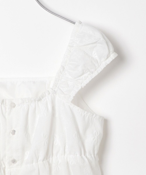 repipi armario（レピピ アルマリオ）の「【girly line】リボン刺繍ブラウス（シャツ/ブラウス・キッズ・ブルー/ブラック/ホワイト・LARGE/SMALL/MEDIUM）」の13枚目の写真