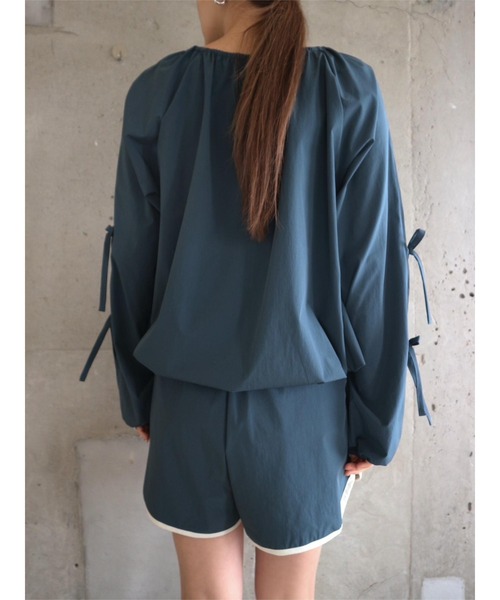 Waterlike Ribbon Pullover（Tシャツ/カットソー）｜TRUNC 88