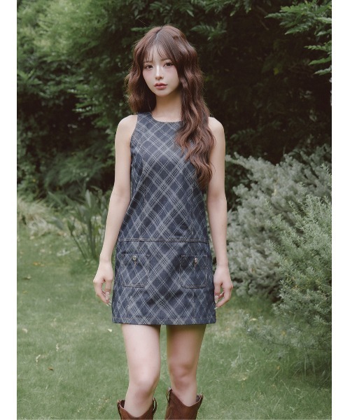 darich デニムワンピース　新品未使用　夏服 darich デニムワンピース 新品未使用 夏服 - メルカリ