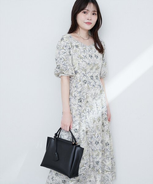 natural couture(ナチュラルクチュール)の「【WEB限定】バルーンスリーブガーリーワンピース(ワンピース・レディース・その他4/その他3/その他2/その他1・FREE)」の7枚目の写真