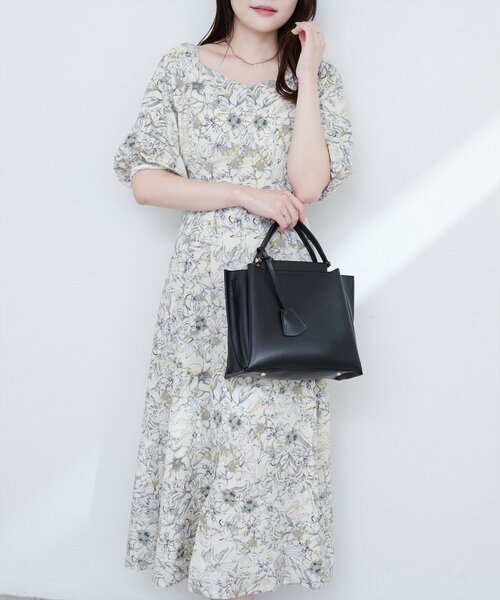 vanillacouture ヴァニラクチュール バルーンスリーブ コート 良品 ビッグカラー フレア ダウン ドレスコート le reve vaniller 全4