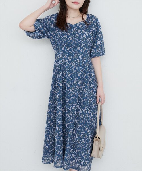natural couture(ナチュラルクチュール)の「【WEB限定】バルーンスリーブガーリーワンピース(ワンピース・レディース・その他4/その他3/その他2/その他1・FREE)」の16枚目の写真