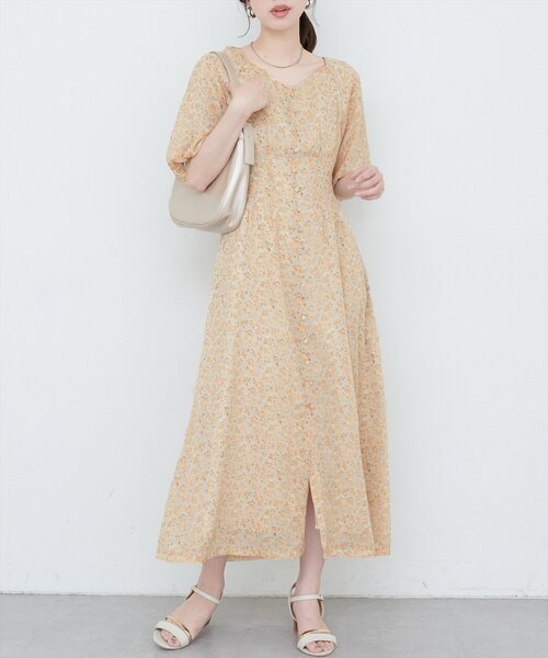 natural couture(ナチュラルクチュール)の「【WEB限定】バルーンスリーブガーリーワンピース(ワンピース・レディース・その他4/その他3/その他2/その他1・FREE)」の19枚目の写真