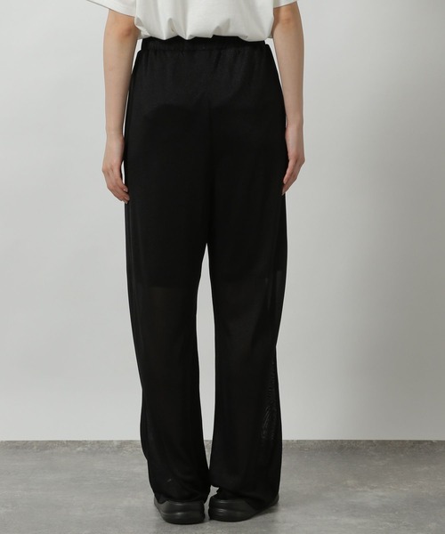 LAKOLE(ラコレ)の「シアーラメイージーパンツ / 499268(その他パンツ・レディース・ブラック/グレー・FREE)」の14枚目の写真