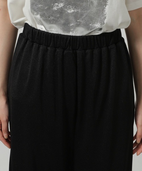 LAKOLE(ラコレ)の「シアーラメイージーパンツ / 499268(その他パンツ・レディース・ブラック/グレー・FREE)」の16枚目の写真