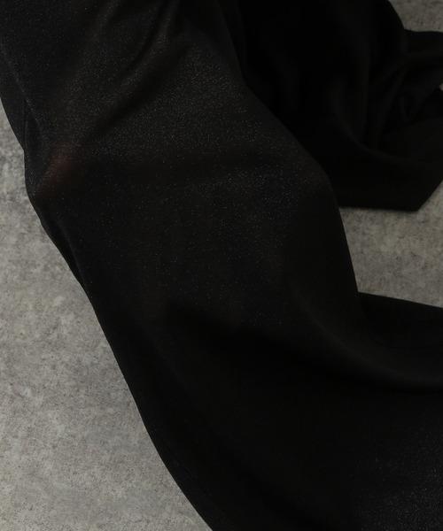 LAKOLE(ラコレ)の「シアーラメイージーパンツ / 499268(その他パンツ・レディース・ブラック/グレー・FREE)」の10枚目の写真