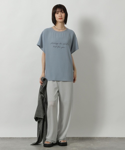 LAKOLE(ラコレ)の「シアーラメイージーパンツ / 499268(その他パンツ・レディース・ブラック/グレー・FREE)」の18枚目の写真