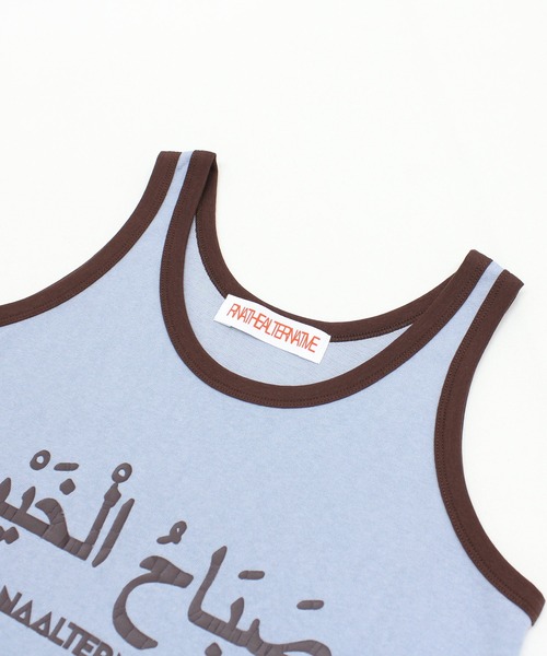 RNA（アールエヌエー）の「M2506 配色ロゴタンク（タンクトップ・レディース・ブルー/ホワイト/ブラック・MEDIUM）」の21枚目の写真