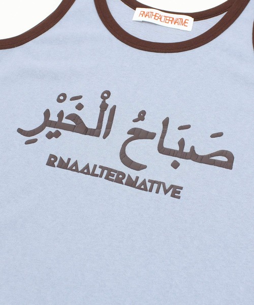 RNA（アールエヌエー）の「M2506 配色ロゴタンク（タンクトップ・レディース・ブルー/ホワイト/ブラック・MEDIUM）」の22枚目の写真