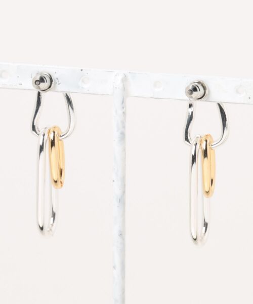 NOISE MAKER（ノイズメーカー）の「Multi-motif mix chain Pierce（ピアス（両耳用）・レディース・マルチ・FREE）」の6枚目の写真