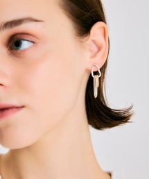 NOISE MAKER | Multi-motif mix chain Pierce(ピアス（両耳用）)