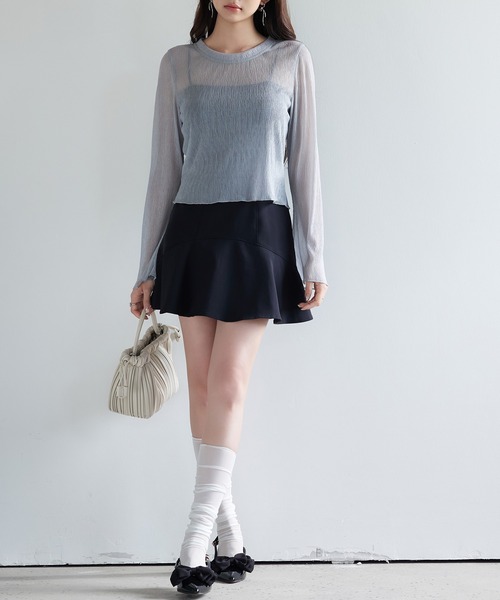 Bibiy FLEUR SHEER TOP シアートップス