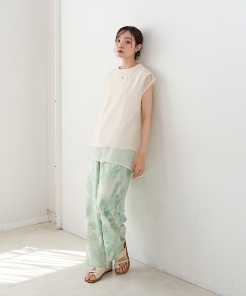sZkR.yt NEIGHBORHOOD ストレートパンツ M セール】【S・Mサイズ展開】ニュアンスプリントストレートパンツ