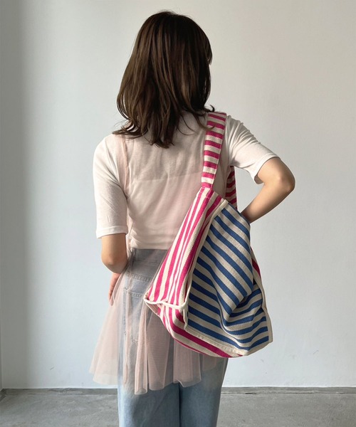 Jewelobe(ジュエローブ)の「シアーチュールパネルペプラムチュニック(チュニック・レディース・ブラック/ホワイト/ピンク・FREE)」の13枚目の写真