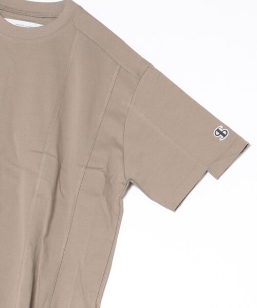 SUPERTHANKS（スーパーサンクス）の「【SUPERTHANKS】ST252CS03 Connect S/S T-shirt（Tシャツ/カットソー・メンズ・カーキ・L/M）」の3枚目の写真