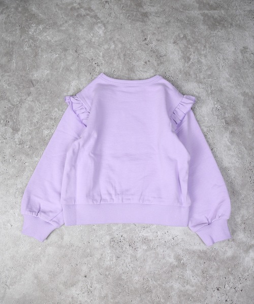 la poche biscuit（ラポシェビスキュイ）の「バブーシュカうさぎトレーナー（スウェット・キッズ・アイボリー/ピンク/ラベンダー・130/120/110/100/90/80/140）」の7枚目の写真