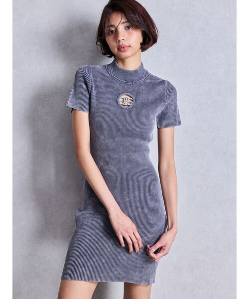 セール】SymmetryGYDA MOLDブリーチハーフスリーブニット