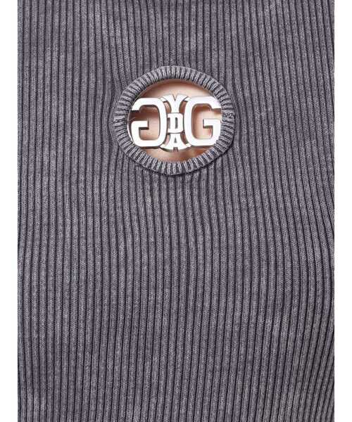 GYDA（ジェイダ）の「SymmetryGYDA MOLDブリーチハーフスリーブニットワンピース（ワンピース・レディース・ネイビー/ブラック・FREE）」の12枚目の写真