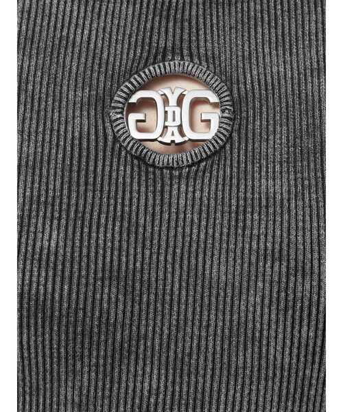 GYDA（ジェイダ）の「SymmetryGYDA MOLDブリーチハーフスリーブニットワンピース（ワンピース・レディース・ネイビー/ブラック・FREE）」の13枚目の写真