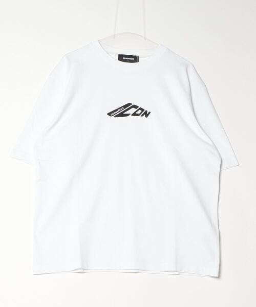 DSQUARED2(ディースクエアード)の「Icon Loose Fit /0252(Tシャツ/カットソー・メンズ・ホワイト・L/M/S)」の1枚目の写真