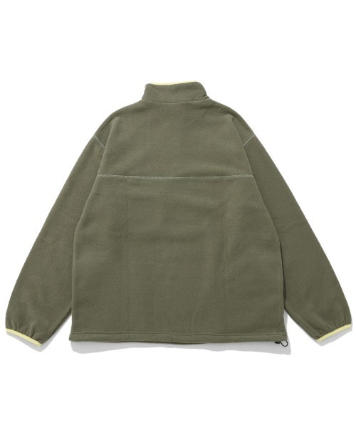 KRIFF MAYER（クリフメイヤー）の「【暖か裏起毛】ブークレハイネックT（Tシャツ/カットソー・メンズ・カーキ/ブラック/サンドベージュ/レッド/ブラウン・MEDIUM/X-LARGE/LARGE）」の7枚目の写真