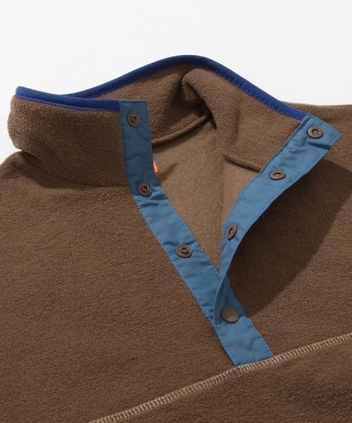 KRIFF MAYER（クリフメイヤー）の「【暖か裏起毛】ブークレハイネックT（Tシャツ/カットソー・メンズ・カーキ/ブラック/サンドベージュ/レッド/ブラウン・MEDIUM/X-LARGE/LARGE）」の8枚目の写真