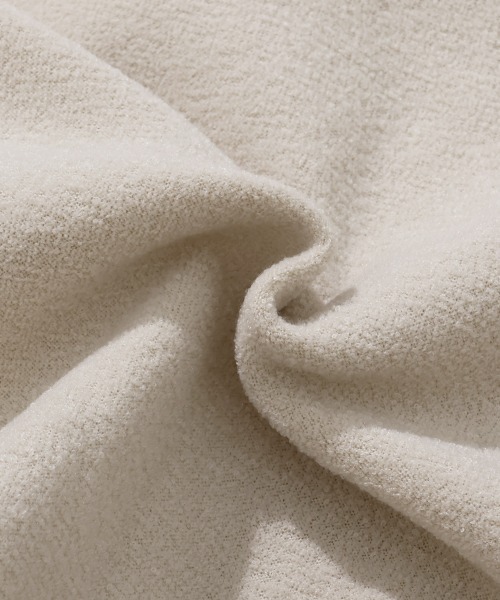 KRIFF MAYER（クリフメイヤー）の「【暖か裏起毛】ブークレハイネックT（Tシャツ/カットソー・メンズ・カーキ/ブラック/サンドベージュ/レッド/ブラウン・MEDIUM/X-LARGE/LARGE）」の10枚目の写真