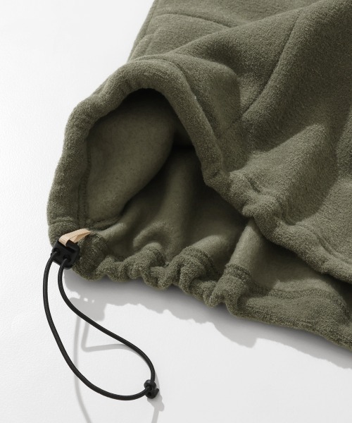 KRIFF MAYER（クリフメイヤー）の「【暖か裏起毛】ブークレハイネックT（Tシャツ/カットソー・メンズ・カーキ/ブラック/サンドベージュ/レッド/ブラウン・MEDIUM/X-LARGE/LARGE）」の12枚目の写真