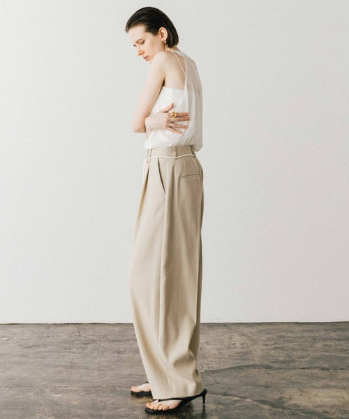 TULLE TANK SET CUP IN TOP/チュールタンクセットカップイン
