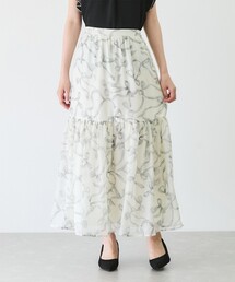 Jayro（ジャイロ）の「リボンプリントティアードスカート（スカート）」