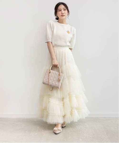 RANDA(ランダ)の「3Dフラワーフラットパンプス(パンプス・レディース・ブラック/ベージュ/グレー・LL/M/S/L)」の16枚目の写真
