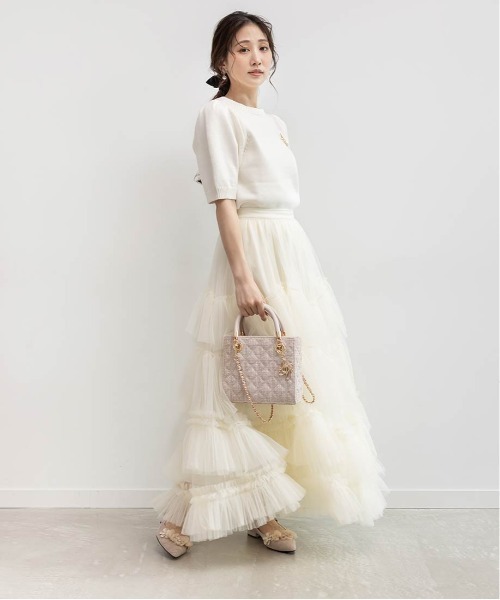 RANDA(ランダ)の「3Dフラワーフラットパンプス(パンプス・レディース・ブラック/ベージュ/グレー・LL/M/S/L)」の17枚目の写真
