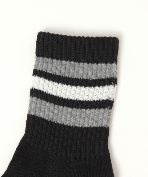 studio CLIP（スタディオクリップ）の「【daily CLIP】FRUIT OF THE LOOM 平編み3ラインソックス（ソックス/靴下・レディース・その他1/その他2/その他3・FREE）」の12枚目の写真