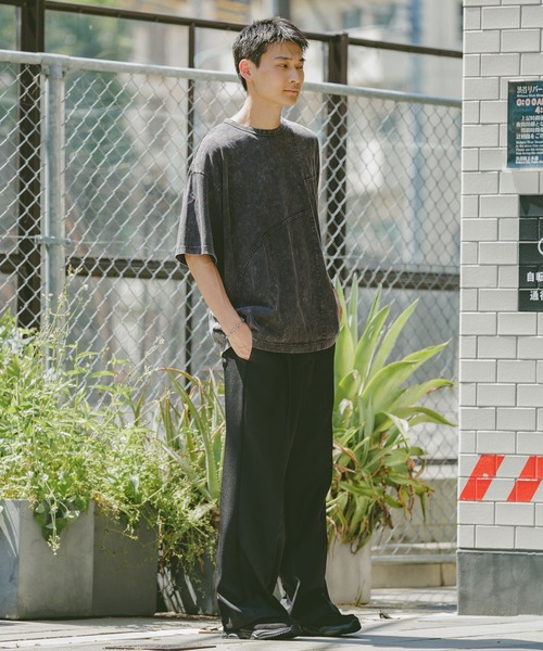 RAGEBLUE（レイジブルー）の「ヴィンテージライク/アウトシームTシャツ（Tシャツ/カットソー・メンズ・ライトグレー/ダークグレー・MEDIUM/LARGE）」の9枚目の写真