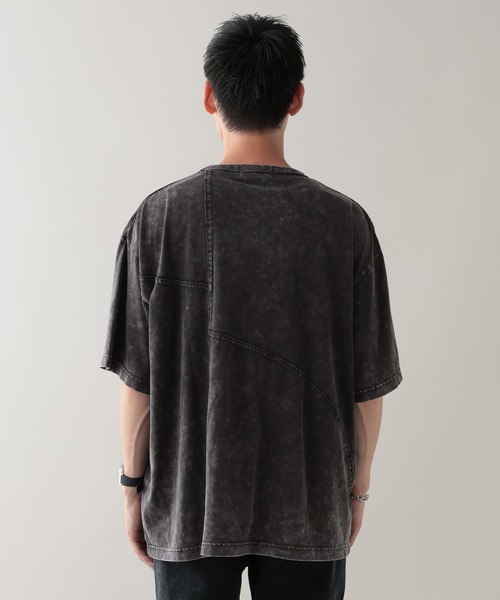 RAGEBLUE（レイジブルー）の「ヴィンテージライク/アウトシームTシャツ（Tシャツ/カットソー・メンズ・ライトグレー/ダークグレー・MEDIUM/LARGE）」の13枚目の写真