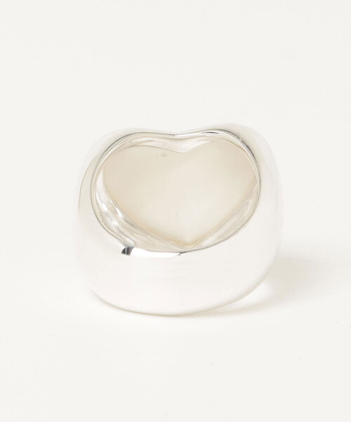 ANNIKA INEZ（アニカイネズ）の「ANNIKA INEZ Pearl Heart Ring, Lrg アニカ イネズ パール ハート リング ラージ（リング・レディース・シルバー・FREE/7）」の11枚目の写真