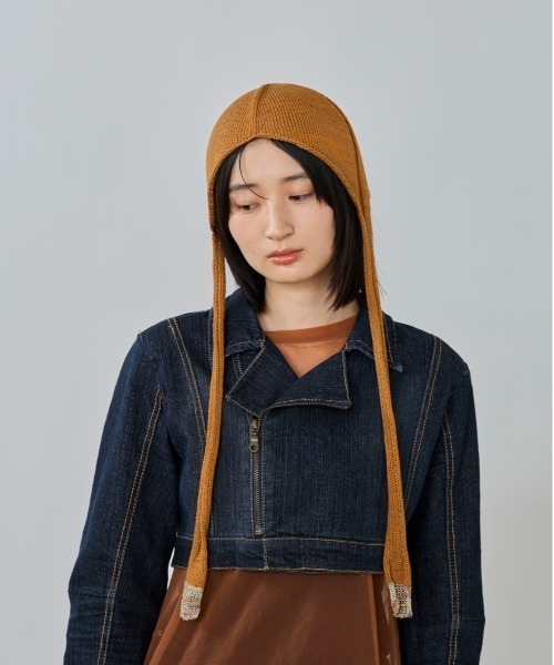 OVERRIDE(オーバーライド)の「OVERRIDE OGC KNIT BULB SHORTBONNE SG / オーバーライド(ハット・レディース・ブラック/ブルー/ベージュ・FREE)」の1枚目の写真