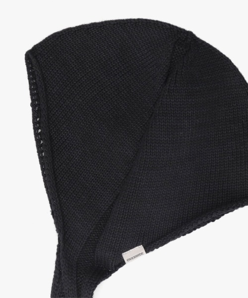 OVERRIDE(オーバーライド)の「OVERRIDE OGC KNIT BULB SHORTBONNE SG / オーバーライド(ハット・レディース・ブラック/ブルー/ベージュ・FREE)」の7枚目の写真