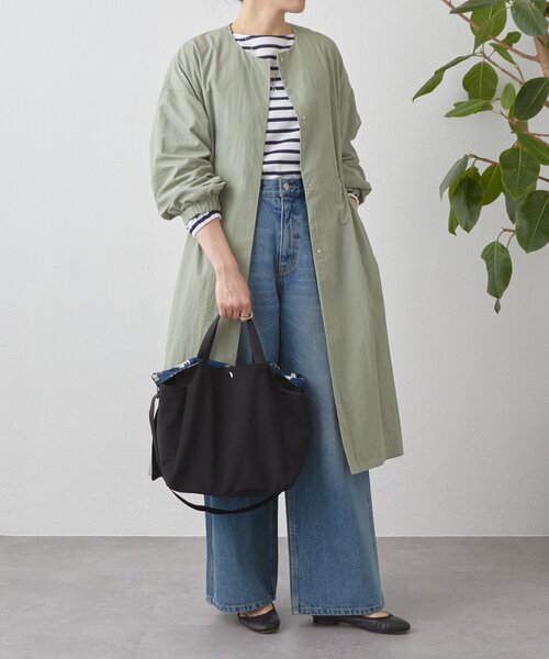 BEARDSLEY(ビアズリー)の「DogプリントBAG(トートバッグ・レディース・ブラック/カーキ・FREE)」の20枚目の写真