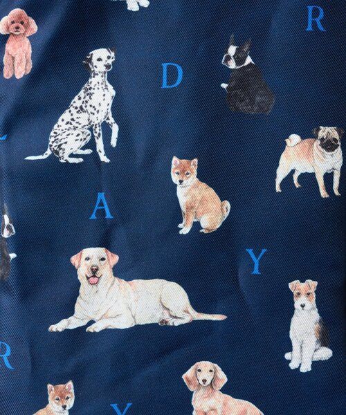 BEARDSLEY(ビアズリー)の「DogプリントBAG(トートバッグ・レディース・ブラック/カーキ・FREE)」の10枚目の写真