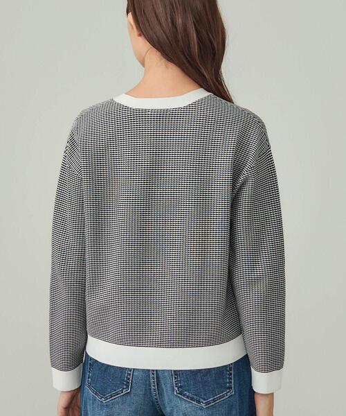 INDIVI(インディヴィ)の「【軽く羽織れる/洗える】ジャケット風カーディガン(カーディガン/ボレロ・レディース・ブラック系4/ライトグレー系4・05/38/34/15 /13)」の15枚目の写真