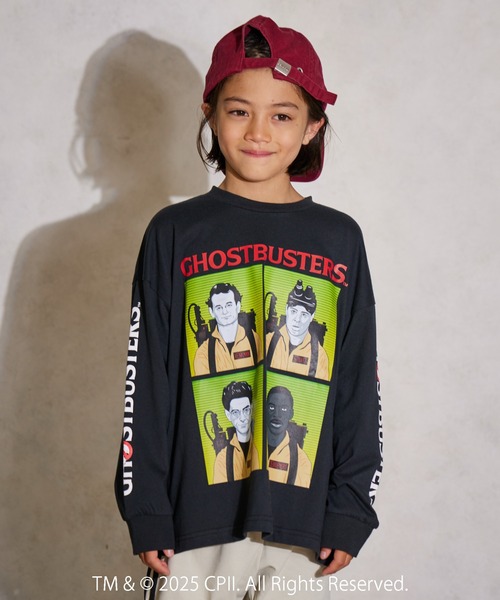 セール】【GHOSTBUSTERS】長袖 プリント Tシャツ【PAIRMANON STREET