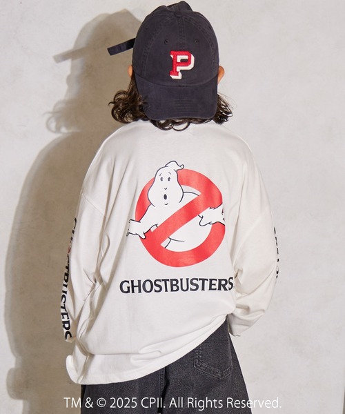 PAIRMANON STREET(ペアマノンストリート)の「【GHOSTBUSTERS】長袖 プリント Tシャツ【PAIRMANON STREET】(Tシャツ/カットソー・キッズ・ブラック系その他/ブラック/イエロー/ホワイト/ホワイト系その他・100/110/120/130/140/150/160)」の2枚目の写真