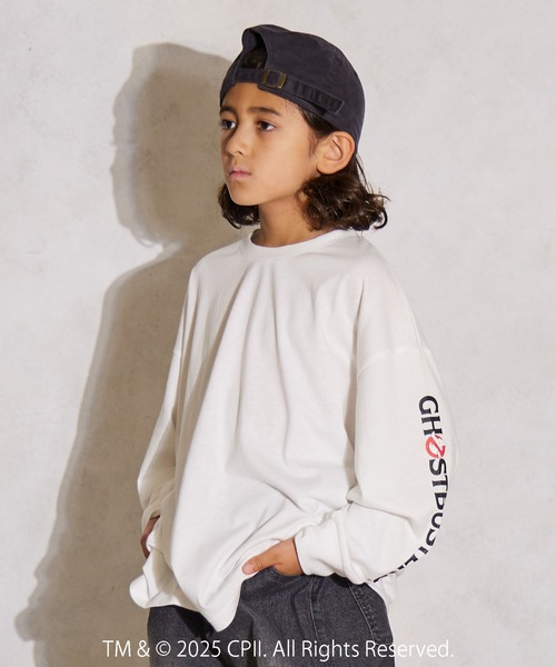 PAIRMANON STREET(ペアマノンストリート)の「【GHOSTBUSTERS】長袖 プリント Tシャツ【PAIRMANON STREET】(Tシャツ/カットソー・キッズ・ブラック系その他/ブラック/イエロー/ホワイト/ホワイト系その他・100/110/120/130/140/150/160)」の6枚目の写真