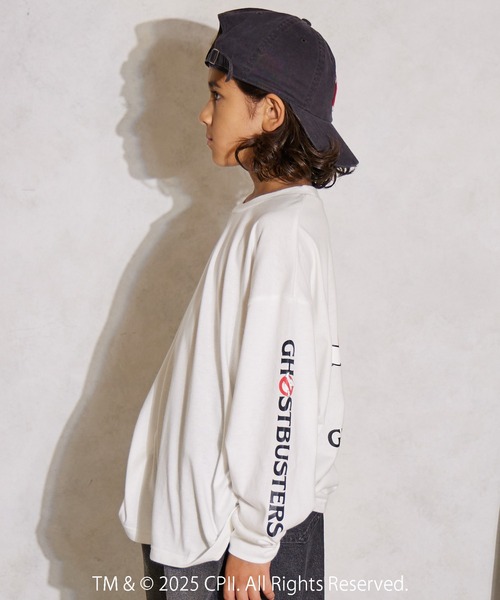 PAIRMANON STREET(ペアマノンストリート)の「【GHOSTBUSTERS】長袖 プリント Tシャツ【PAIRMANON STREET】(Tシャツ/カットソー・キッズ・ブラック系その他/ブラック/イエロー/ホワイト/ホワイト系その他・100/110/120/130/140/150/160)」の7枚目の写真