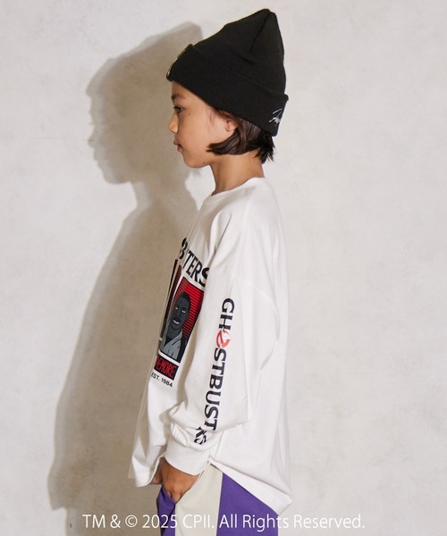 PAIRMANON STREET(ペアマノンストリート)の「【GHOSTBUSTERS】長袖 プリント Tシャツ【PAIRMANON STREET】(Tシャツ/カットソー・キッズ・ブラック系その他/ブラック/イエロー/ホワイト/ホワイト系その他・100/110/120/130/140/150/160)」の13枚目の写真