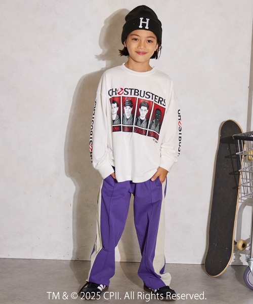 PAIRMANON STREET(ペアマノンストリート)の「【GHOSTBUSTERS】長袖 プリント Tシャツ【PAIRMANON STREET】(Tシャツ/カットソー・キッズ・ブラック系その他/ブラック/イエロー/ホワイト/ホワイト系その他・100/110/120/130/140/150/160)」の15枚目の写真