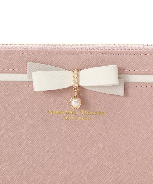バイカラーリボン 長財布（財布）｜Samantha Thavasa Petit Choice