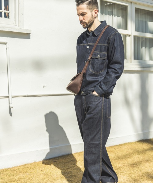 MR.OLIVE（ミスターオリーブ）の「MR.OLIVE/ミスターオリーブ IMPERMA-LEATHER / NEAT SHOULDER BAG ショルダーバッグ（ショルダーバッグ・メンズ・ブラウン/ブラック・FREE）」の20枚目の写真