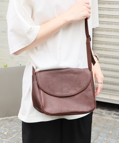 MR.OLIVE（ミスターオリーブ）の「MR.OLIVE/ミスターオリーブ IMPERMA-LEATHER / NEAT SHOULDER BAG ショルダーバッグ（ショルダーバッグ・メンズ・ブラウン/ブラック・FREE）」の14枚目の写真